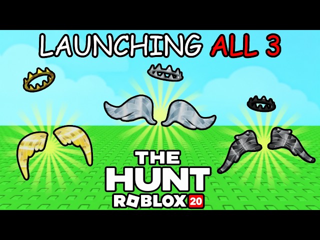 🔴LAST CHANCE! Launching ALL 3 Crowns & Wings