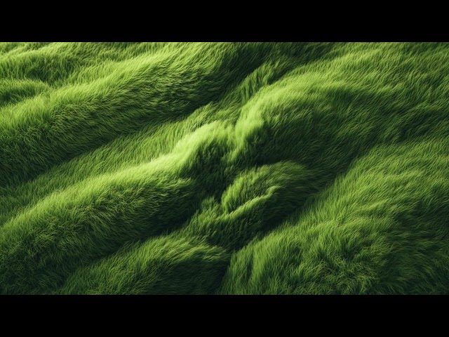 Green Fur Grass Texture Seamless Loop 4K No Copyright