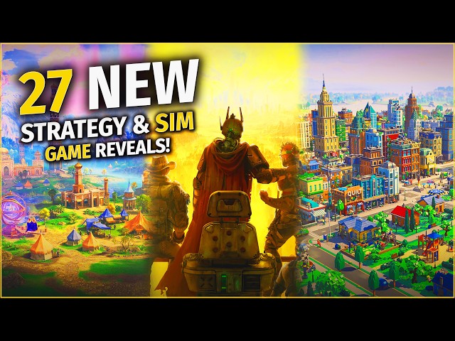 Gamescom 2026 was STACKED with New Strategy Games!