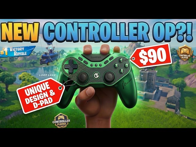 Gamesir Tarantula 8k Controller Player Tries Fortnite Reload
