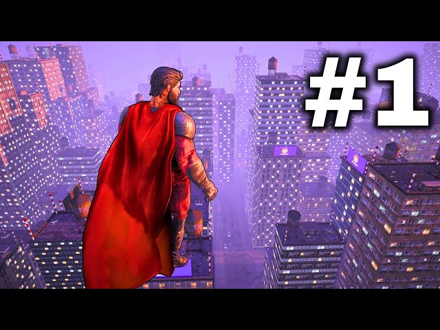 Superhero Simulator Gameplay Walkthrough Part 1 [No Commentary]