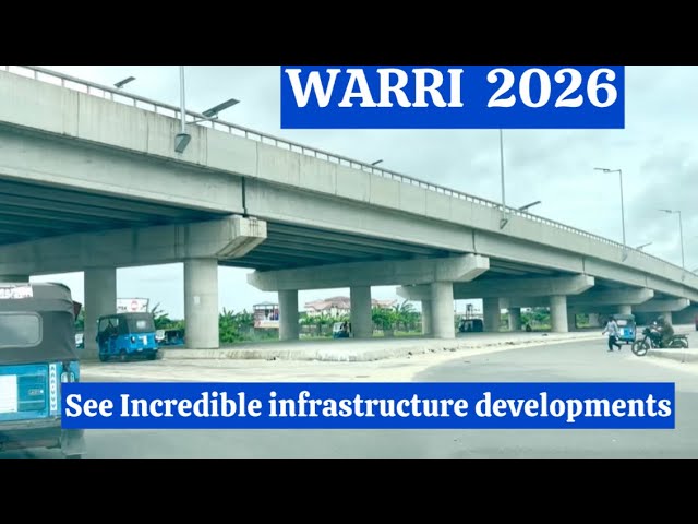 This is the massive infrastructure development and road transformation in warri  city Nigeria.