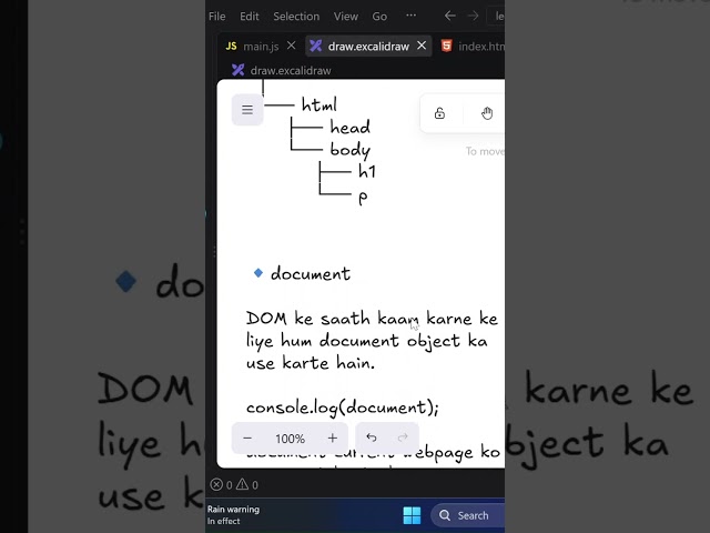 JavaScript Course 2026 | Lecture 84 | DOM (Document Object Model) | Beginner to Advanced