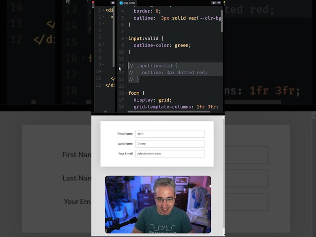 Improve your forms with a couple lines of CSS