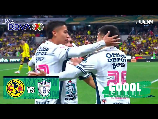 GOAL BY AMERICA! | America vs Pachuca | Liga MX - Matchday 14 Apertura 2026 | TUDN