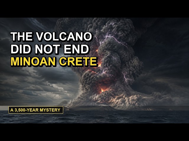 The Volcano Did Not End the Minoans: The Slower Collapse of Crete