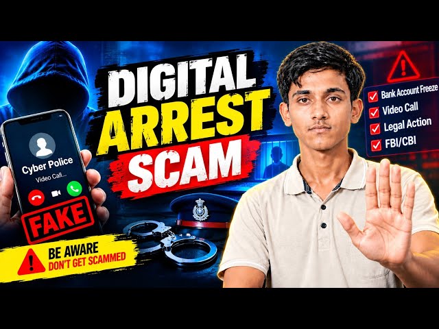 Digital Arrest Scam Explained | एक Call और आपका Account खाली ?