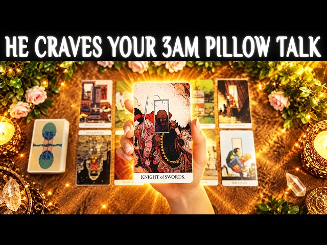 💋 YOUR ENERGY Feels Like 3AM PILLOW TALK… So INTIMATE, SEXY & MYSTERIOUS He Can't Forget YOU! ❤️