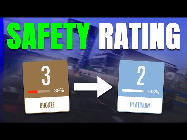 HOW TO level up your SAFETY RATING FAST in Le Mans Ultimate