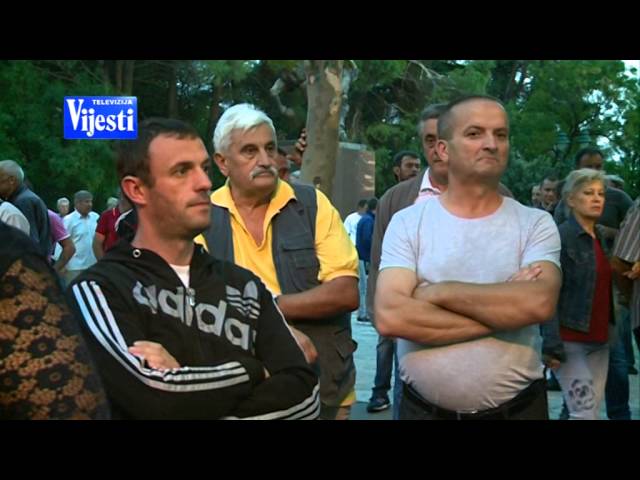PROTESTI OSMA NOĆ - TV VIJESTI 04.10.2015.