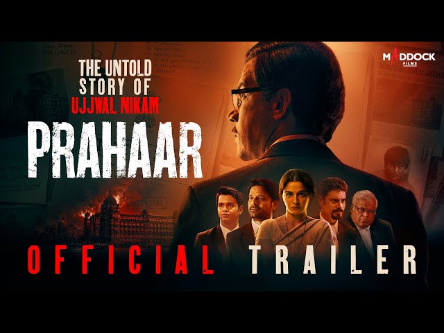 Prahaar: The Untold Story of Ujjwal Nikam | Official Trailer | Rajkummar R | Wamiqa Gabbi | 16th Oct