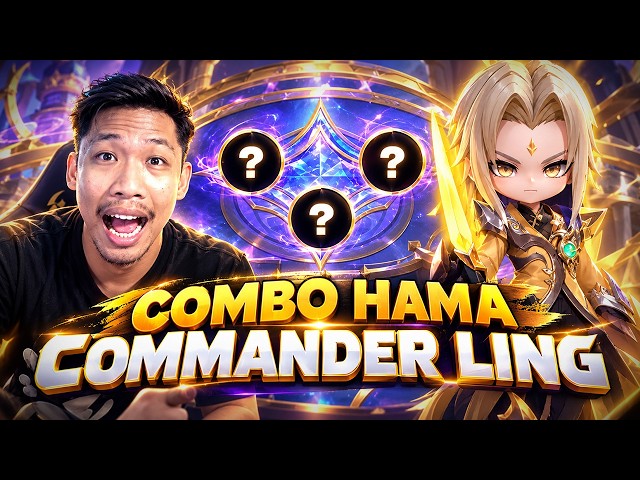 Combo TERBAIK Commander LING !! se-HAMA ini Kah ?! MAGIC CHESS: GO GO #mcgg #mcggidcreators #ling