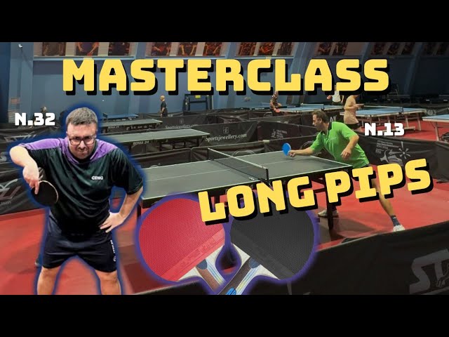 LONG PIPS IN ACTION | TableTennis Tips & Tricks