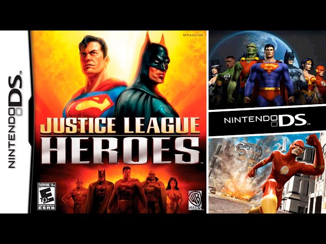 JUSTICE LEAGUE HEROES (Nintendo DS)(Gameplay)