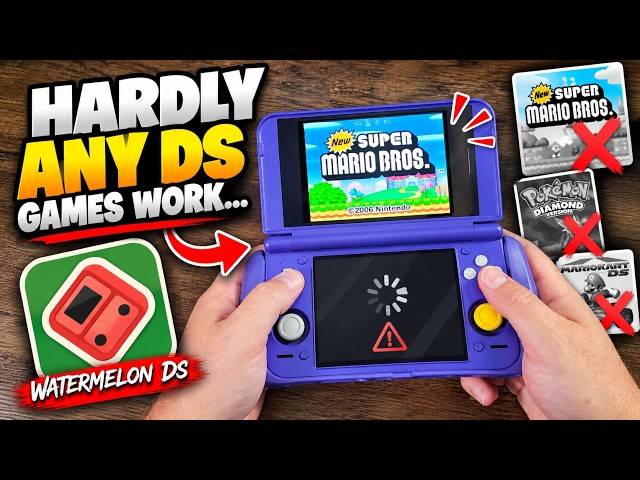 Retroid Pocket Duo Lite Barely Plays DS