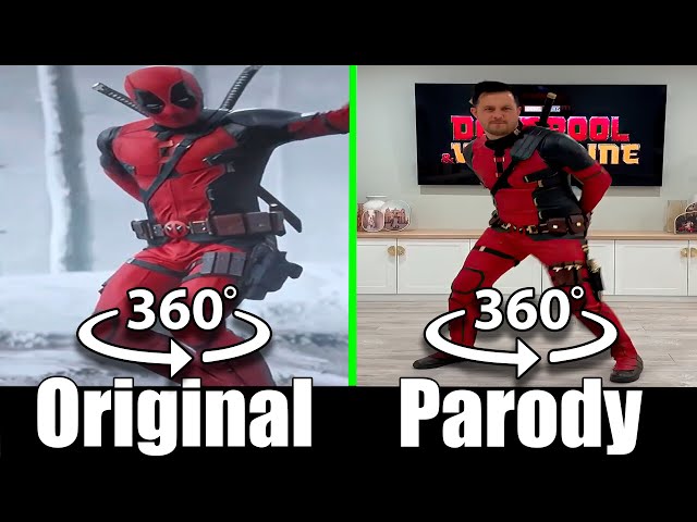 360º VR Dancepool Bye Bye Bye Dance Original vs Parody | Deadpool and Wolverine