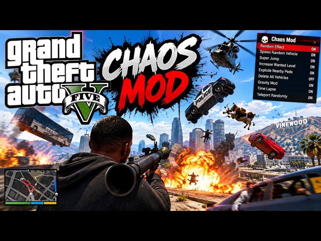 The Chaos Mod In Grand Theft Auto 5