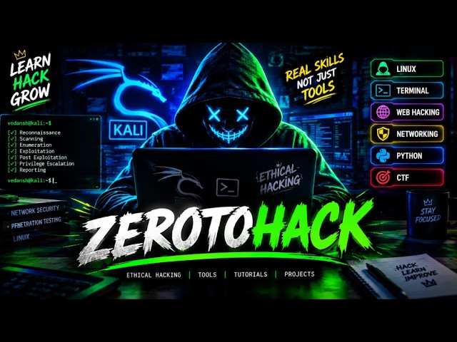 🚀 Is LIVE session mein Python programming aur Ethical Hacking ke concepts ko practical, beginner-fr