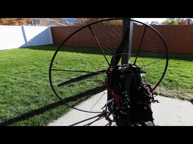 My new electric paramotor