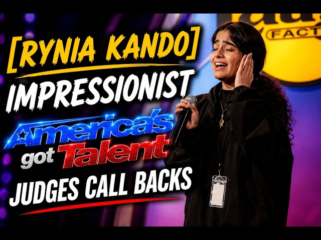 Rynia Kando Impressionist Full Performance | America's Got Talent 2026 Judges Call Backs S21E11