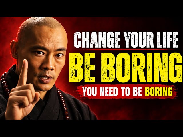 It's Boring, But These 5 Habits Will Change Your Life.