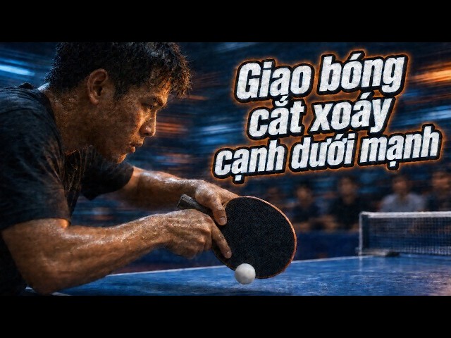 🏓 Mastering Heavy Backspin Serves with Wrist Snap and Tip Contact