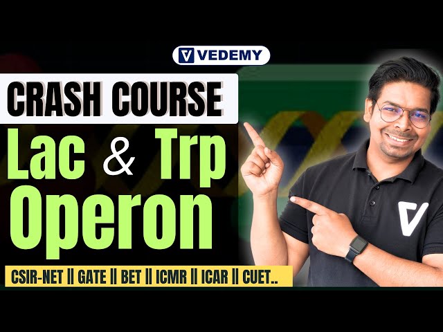 Lac and Trp Operon Hacks in 10 Minutes|| By Virendra Singh||CSIR-NET||GATE||DBT||ICMR