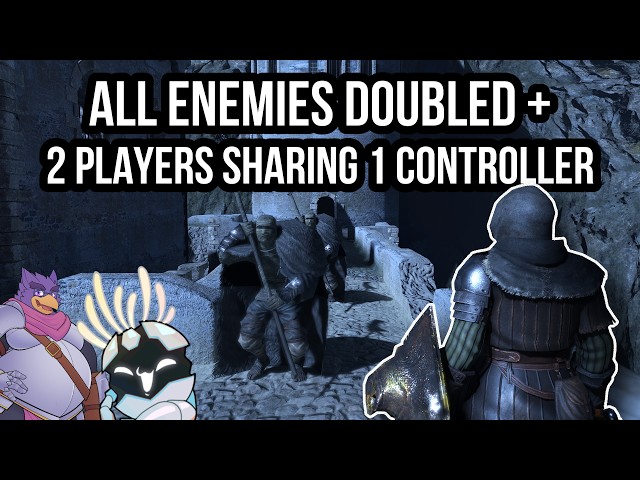 Dark Souls 2: Doubled Enemies, 1/2 a Controller! #2