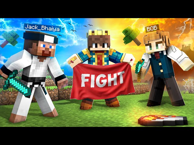 JACK VS BOB FINAL BATTLE IN MINECRAFT😱