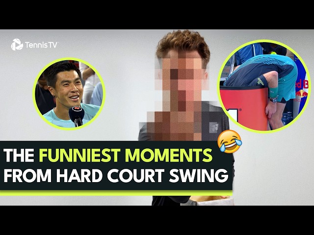 "Unfortunately We'll Be Back In Toronto Next Year" 😭 | Weird Tennis Hard Court Swing