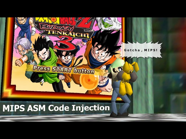 How to do Simple Code Injection for DBZ Budokai Tenkaichi 3 (PS2)