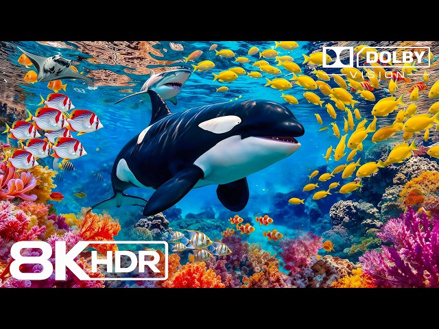 Discover the Secret World Beneath the Waves in 8K HDR | Dolby Vision™