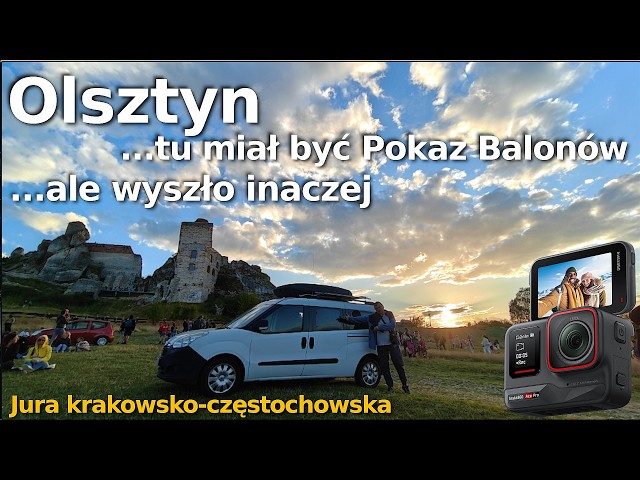 Olsztyn Jura. There was supposed to be a balloon show, but it was still fun. A walk around the ca...