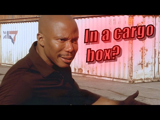 Cargo Box Scene - But Debra Is Actually There