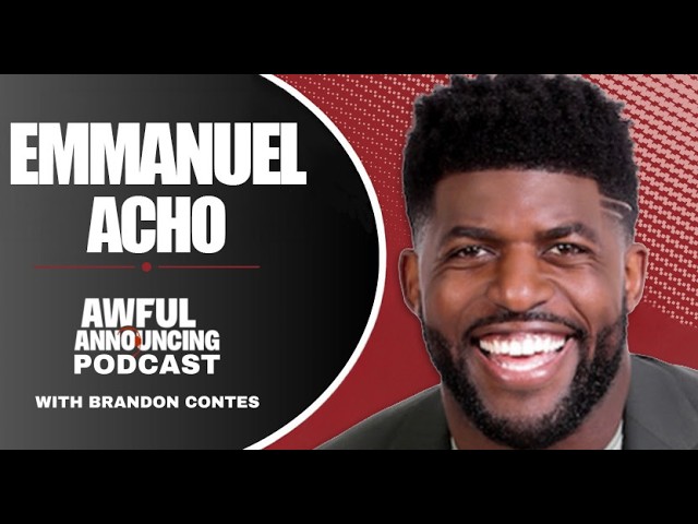 Emmanuel Acho on Arch Manning, Speakeasy, Fox, Skip Bayless, Joy Taylor, and more | AA Podcast