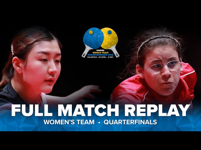 FULL MATCH | CHEN Meng (CHN) vs SOLJA Amelie (AUT) | WT QF | #ITTFWorlds2018
