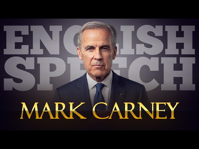 ENGLISH SPEECH | MARK CARNEY: A Stronger Canada (English Subtitles)