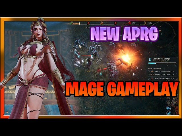 New Action RPG Looter Roguelike Sacrata Female Mage Gameplay and First Impressions Playtest