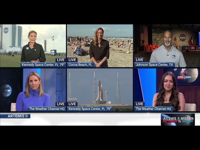 🔴 LIVE NOW: Artemis II Mission Special Coverage