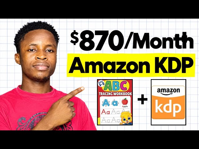 How I Made $800+ this Month From this Product | Amazon KDP Tutorial