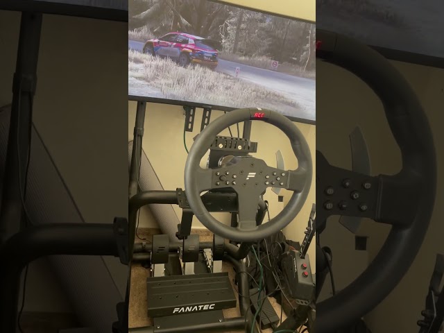 New setup fanatec is level up #fanatec #playseat #simracing
