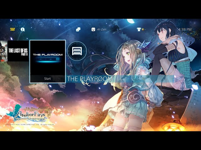 Atelier Firis Dynamic Theme For PS4