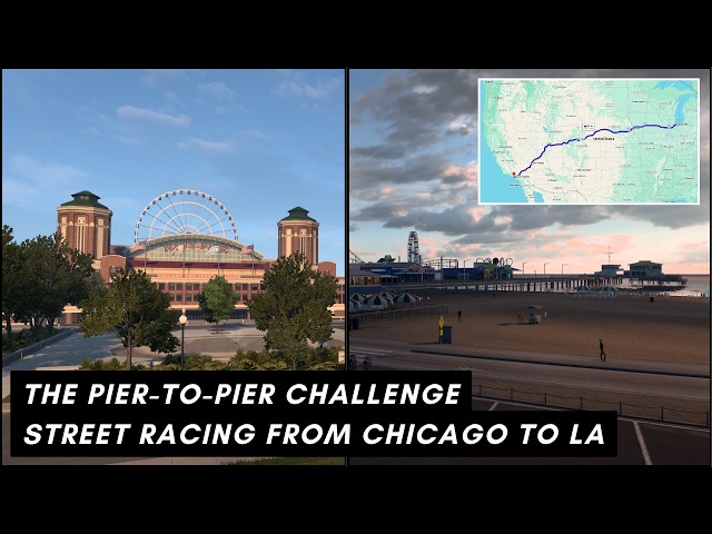 The Pier-to-Pier Challenge: Street Racing from Chicago to LA