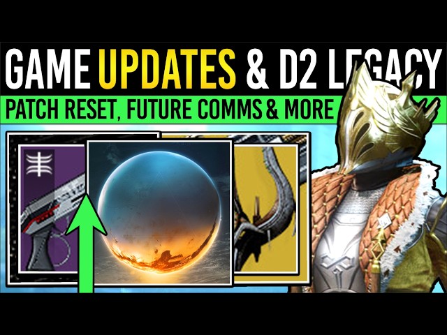Destiny 2: FUTURE UPDATES & WEAPON SWAPPED! Devs Respond, Roadmaps, Content Sales, Bungie News!