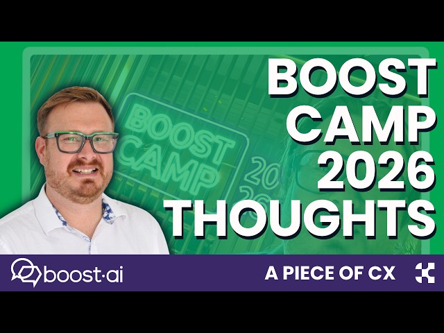 A you prepared for personal agents? Thoughts on Boost Camp 2026 - A Piece of CX