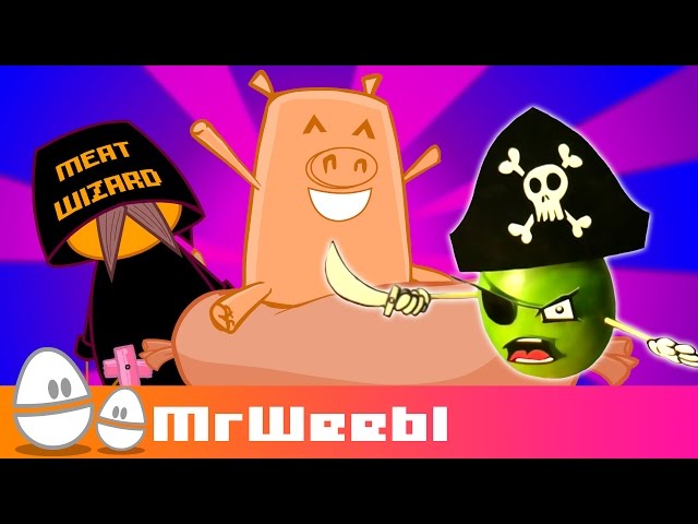 Food : A selection of animated songs by Mr Weebl
