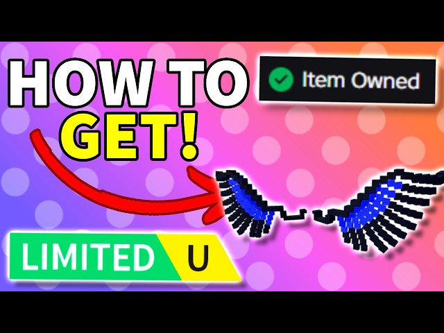 [PROMOCODE] How to get the BLURPLE 8-BIT WINGS! | Roblox