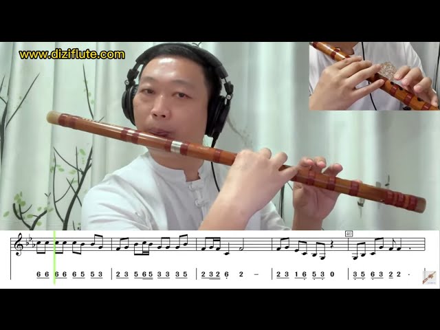 FREE Dizi Notation Book! 🎵 Learn How to Play the Chinese Bamboo Flute (Finger Chart Tutorial)