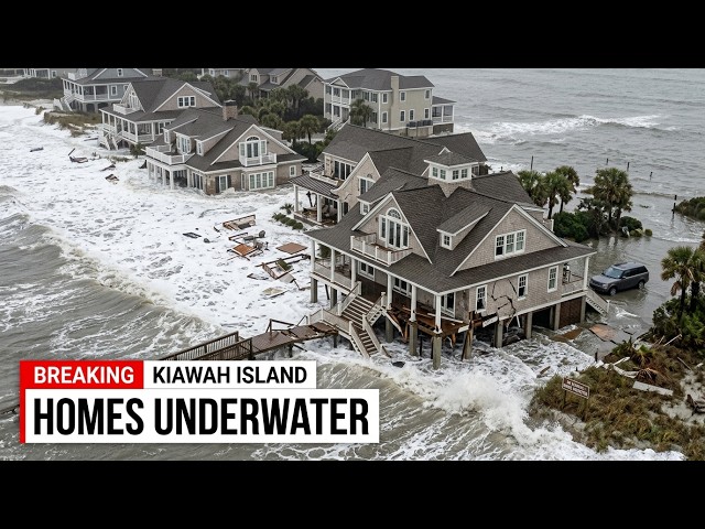 $20M Oceanfront Homes Are Being Eaten by the Atlantic — And South Carolina Made Seawalls Illegal.