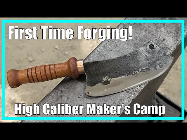 Metal Forging and Wood Turning | High Caliber Maker's Camp | 2021/37